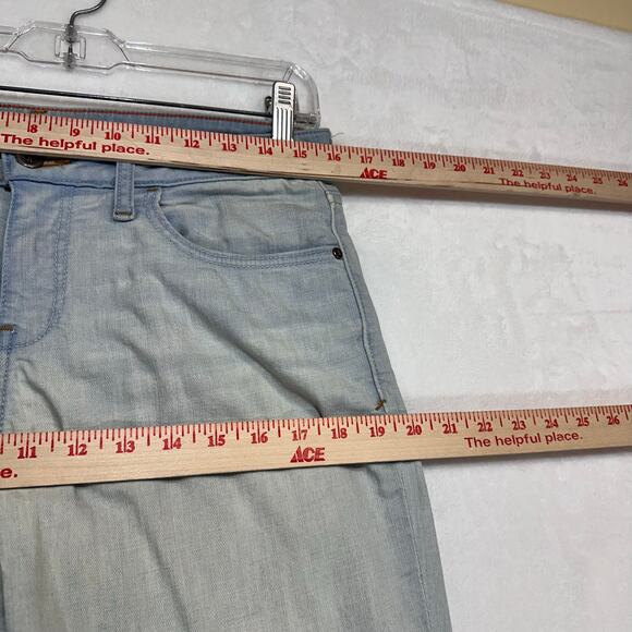 PILCRO‎ Anthropologie Women 29 Stet Fit Cigarette Light Grunge Straight Jeans - Picture 11 of 14